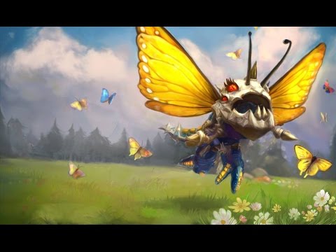 Kog maw & Leona vs Caitlyn & Taric bot Patch 6.14