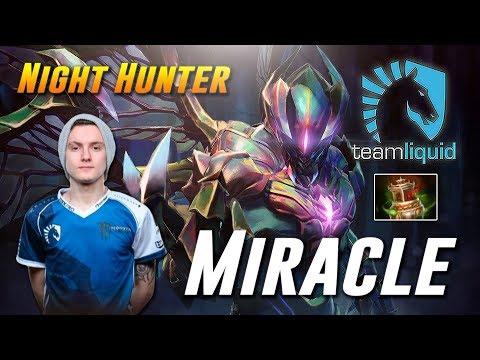 Miracle Night Stalker [Hunter in the Night] - Dota 2 Pro MMR Gameplay
