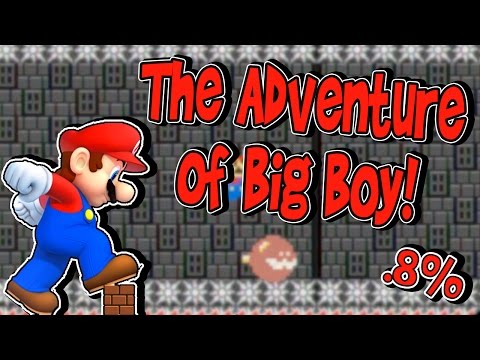 Super Mario Maker The Adventure of Big Boy! | Level Showcase