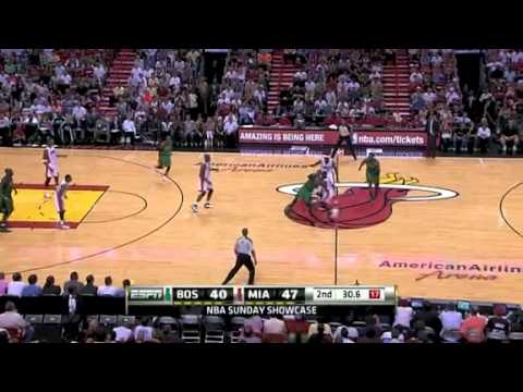 Miami Heat vs Boston Celtics (100 - 77) APRIL 10, 2011