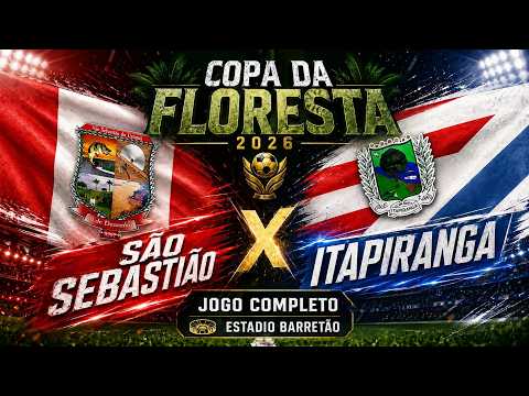 ⚽ AO VIVO | S. S. DO UATUMÃ x ITAPIRANGA | COPA DA FLORESTA 2026