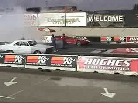 Ford GT vs Dodge Dart, Fontana 10-28-06
