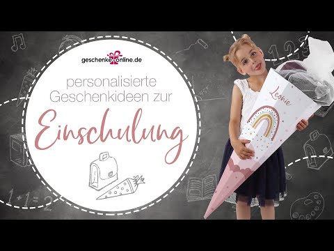 Einschulung | personalisierte Geschenke und Dekoration zur Einschulung
