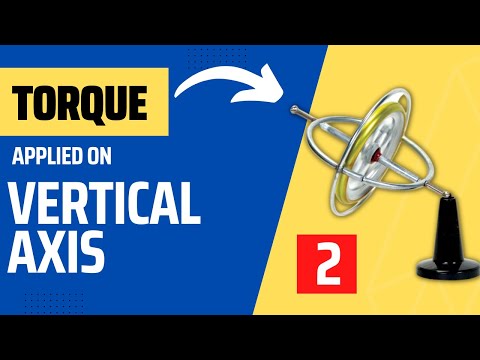 Torque about the vertical axis for clockwise spin  | Marine gyro compass | Merchant navy knowledge