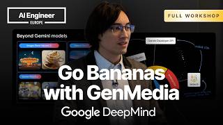 Let's go Bananas with GenMedia — Guillaume Vernade, Google DeepMind