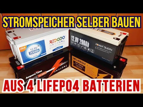 Stromspeicher selber bauen video
