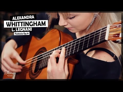Alexandra Whittingham plays Fantasia op 19 by Luigi Legnani on a 1982 José L. Romanillos guitar