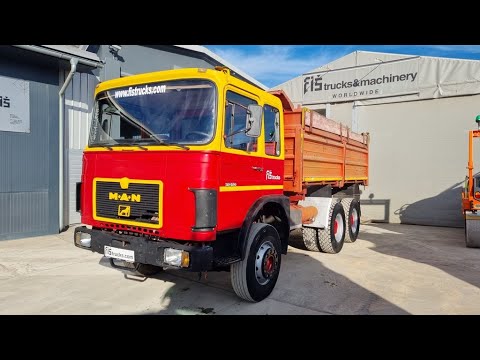 MAN 32.320 6x4 Meiller tipper - FIŠ TRUCKS SLOVENIA