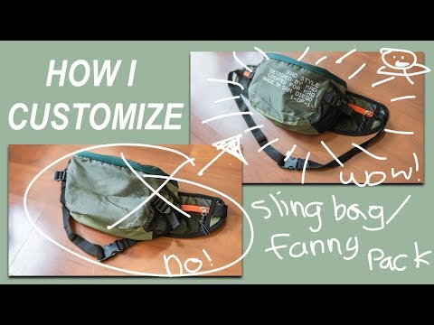 YouTube video about: How to decorate a fanny pack?