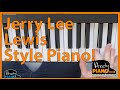 EASY Jerry Lee Lewis Style Piano Tricks for Beginners!