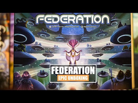 Federation unboxing - :: DRAFT :: Társasjáték vlog