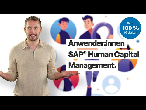 Online Kurs Anwender:innen SAP® Human Capital Management – verschiedene Qualifikationsstufen.