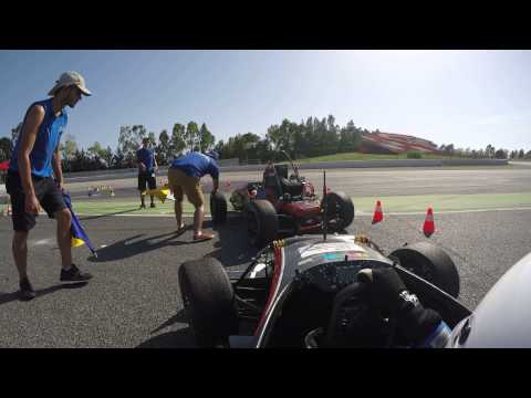 Formula Student Spain 2015 Endurance: DHBW Engineering with the eSleek15