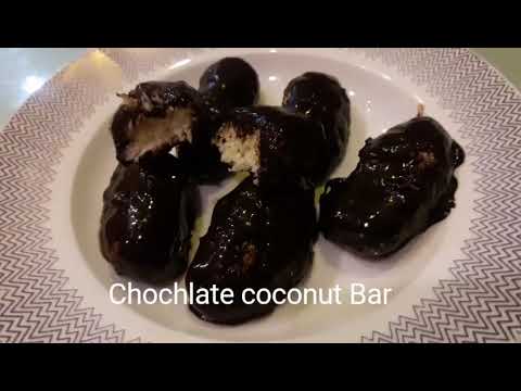 Home made Chocolate coconut Bar recipe