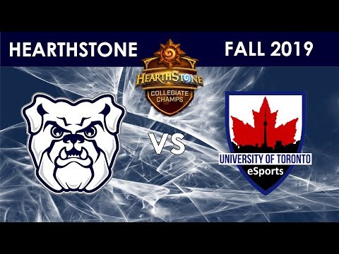 Butler Hearthstone Gamma vs Toronto - Hearthstone Collegiate Championship