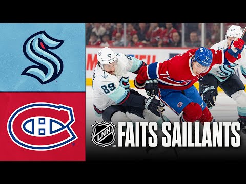 Kraken vs Canadiens | 14/10/25 | Faits saillants