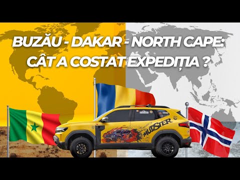 Ep.41 🌍Costuri expediție în 46 de zile si 23.000 km cu Duster 3 Mcs🌍Buzău-Gambia-NordKapp-Buzău🫎✅️