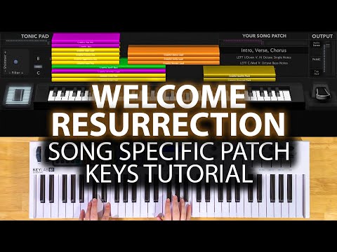 Welcome Resurrection MainStage patch keyboard tutorial- Elevation Worship