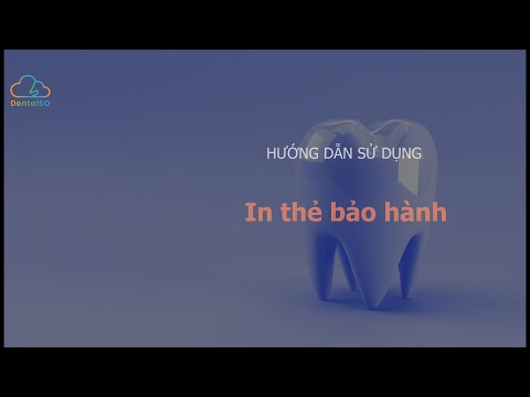 Hướng dẫn in thẻ bảo hành