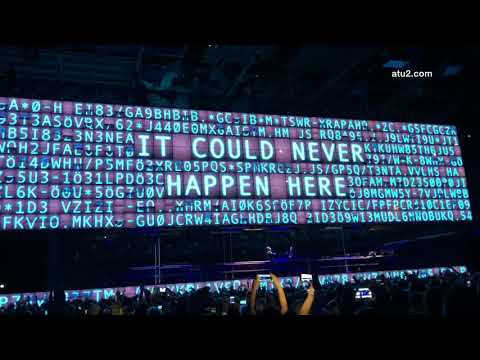 U2 - The Fly - Dublin - Nov. 10, 2018 - atu2.com