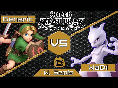 Generic (Young Link) vs WaDi (Mewtwo) - Ultimate at The Cave #74 - Winners Semis