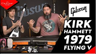 Video thumbnail for Gibson Kirk Hammett 1979 Flying V - The Most important Heavy Metal Guitar of all time? by Casino Guitars