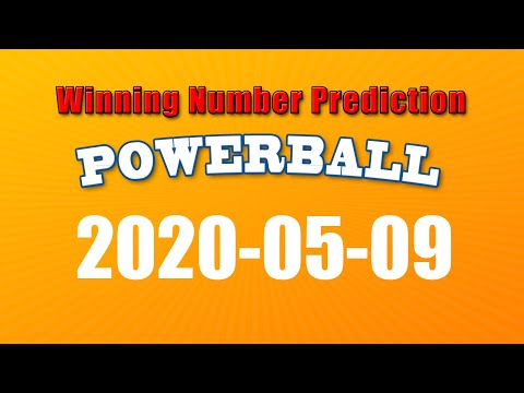 Winning numbers prediction for 2020-05-09|U.S. Powerball