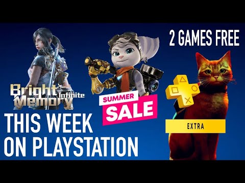 This Week On PlayStation | 2 Free Games, PS Plus Extra, PSN Summer Sale - July 2022