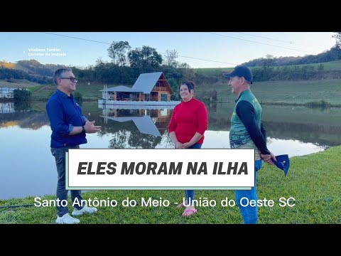 ❌️ANTÔNIO TASCA E A ESPOSA SALETE, FELIZES CONTAM SEU PROJETO REALIZADO. #casanailha #santacatarina