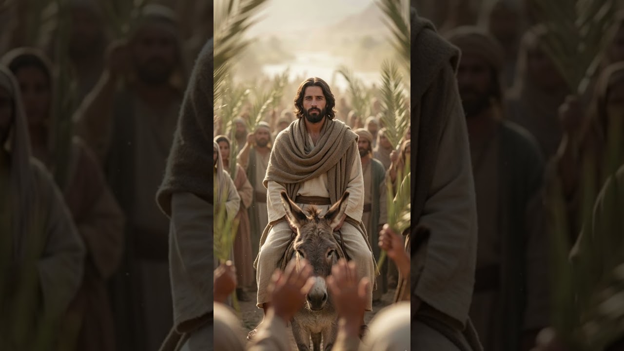 Palm Sunday Bible Story | Jesus Entered Jerusalem as King