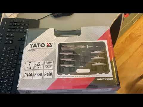 Засоби для розточення циліндрів YATO ? 51-177 мм, 7 елементів, камені 101х11, 102х11