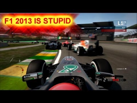 F1 2013 Is just so STUPID sometimes
