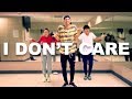 “I DON'T CARE”  Justin Bieber & Ed Sheeran 10 Minute Dance Challenge w/ Kenny & AC