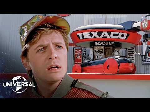 Back to the Future Part II | Marty & Doc Land In 2015