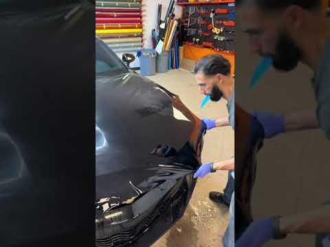 How to hide scratches using Llumar Select Black Paint Protection Film!