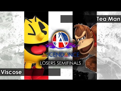 Smash 4: Viscose (Pacman) V Tea Man (Donkey Kong) - Ascendance 51 Tournament SSB4