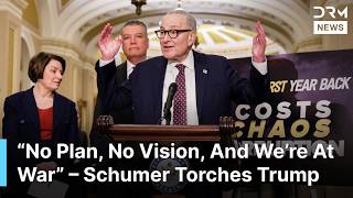 BREAKING NEWS: “Americans Want Answers” – Schumer Demands War Explanation | DRM News | AC1F