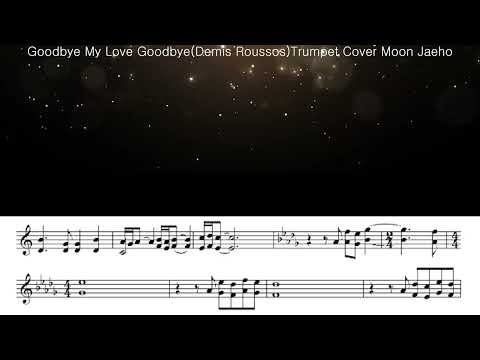 Goodbye My Love Goodbye(Demis Roussos)Trumpet Cover Moon Jaeho