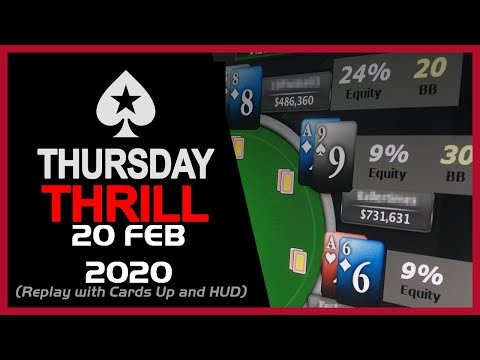 Thursday Thrill with Jon 'Greenstone25' Korsar - 20 February 2020 - PokerStars - final table replay