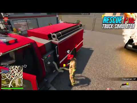 City Rescue Fire Truck Games - Easy Fire Truck Driving Games 2023 | 15 Sec Gameplay
