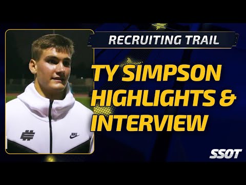 Alabama QB commit Ty Simpson of of Westview High School Talks to the Recruiting Trail