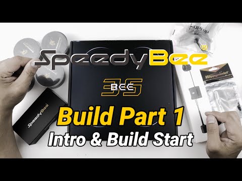 SpeedyBee Bee35 Build - Part 1 - Motor, 35A ESC & F405 Mini Flight Controller Install