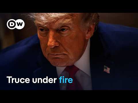 Headline: Strikes and retaliation continue as US and Iran push for new ceasefire | DW News