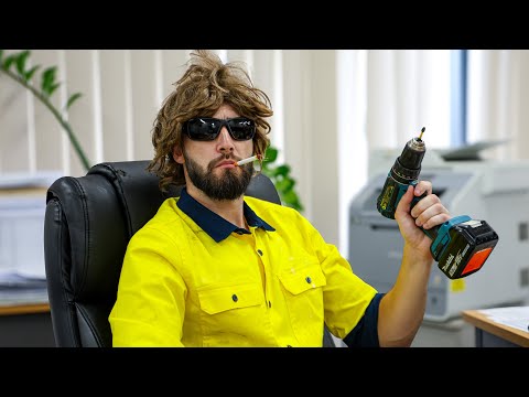 If Tradies worked in an Office Job