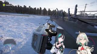 It’s all fun and cute until they start talking about irl driving😭【CC x Chihaya /HololiveEN】