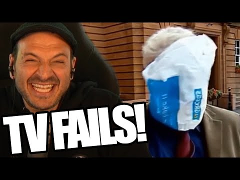 Fails and mishaps from TV - KAYA REACTS!