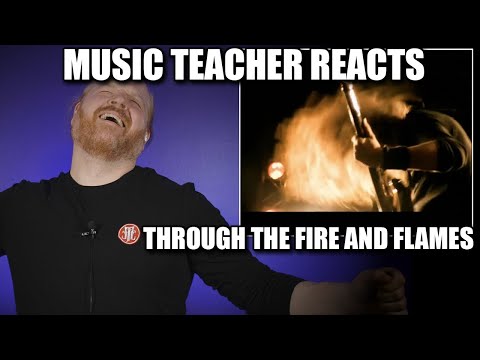 Music Teacher Reacts: DRAGONFORCE - Through The Fire and Flames