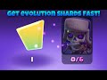 How to easily get EVOLUTION SHARDS fast! (NEW) | Clash Royale