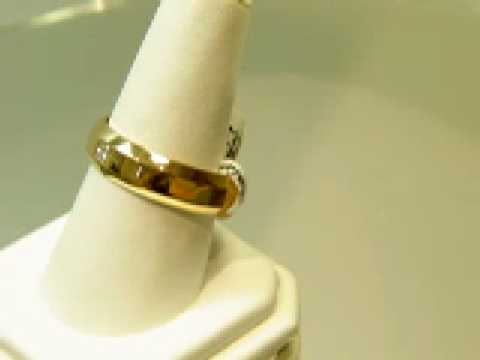 0.07 ct. VS diamond men's Band