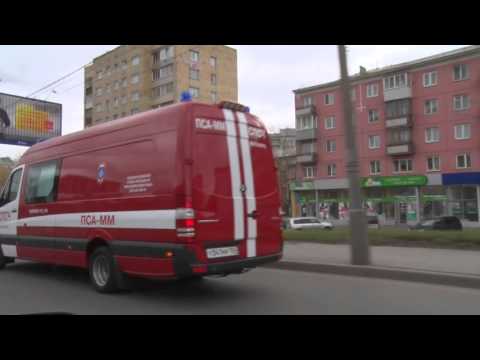 В Красноярске прошел парад пожарной техники